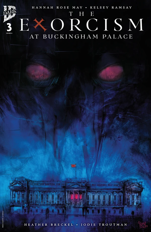The Exorcism at Buckingham Palace: Damien Worm Variant #3 - Cover B